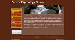 Desktop Screenshot of centrepsychology.com